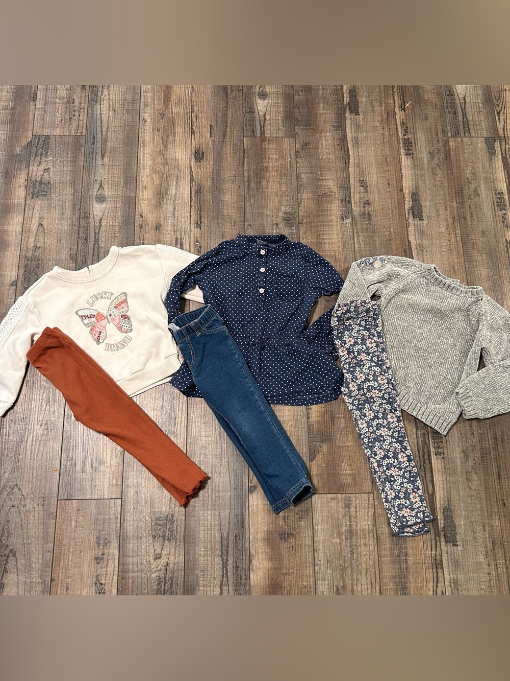 Toddler Girls Outfit Lot Mixed Brands 24 Months 2T Lucky Brand Nicole‎ Miller
